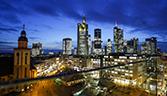 Frankfurst financial district