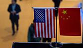 US-China flags