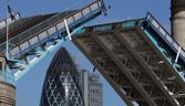 Tower Bridge and the City of London